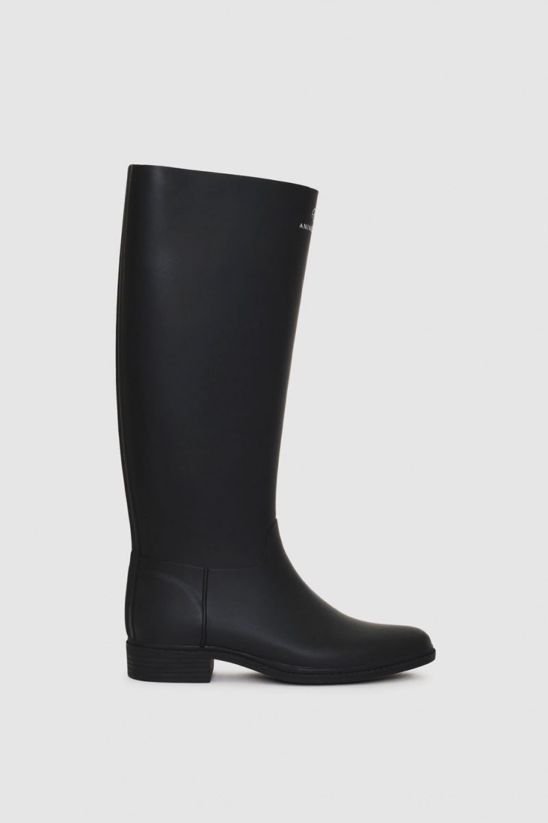 Botte Anine Bing Kari Rain Noir Femme | PYL-8217323